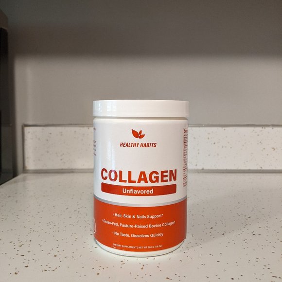 Collagen - unflavored, grass-fed, pasture-raised, bovine collagen, 9.8 oz, 280g - Picture 1 of 1